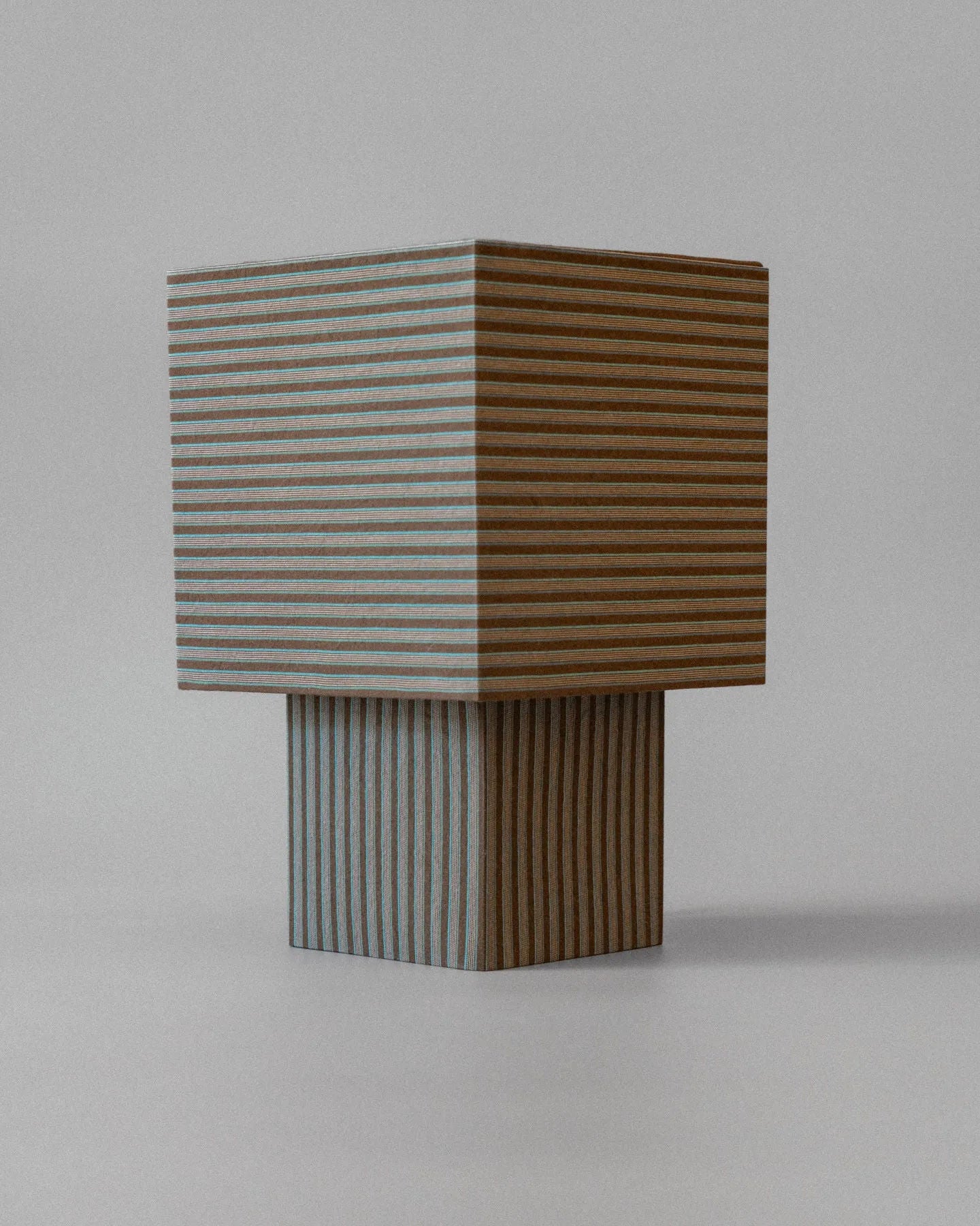 La petite boîte - Stan Brown Stripes Table Lamp