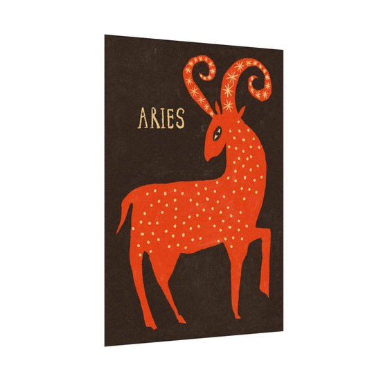 Tabby Booth Fine Art Zodiac Print • Aries