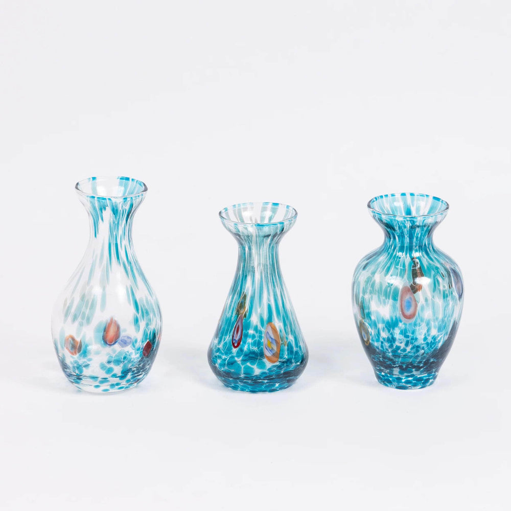 Aquamare Bud Vases