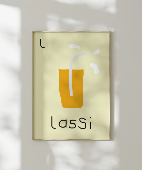 L for Lassi Print