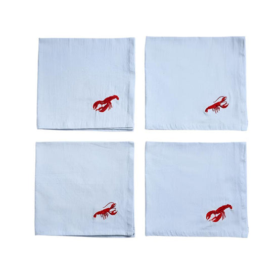 Napkin 4 pcs Crayfish