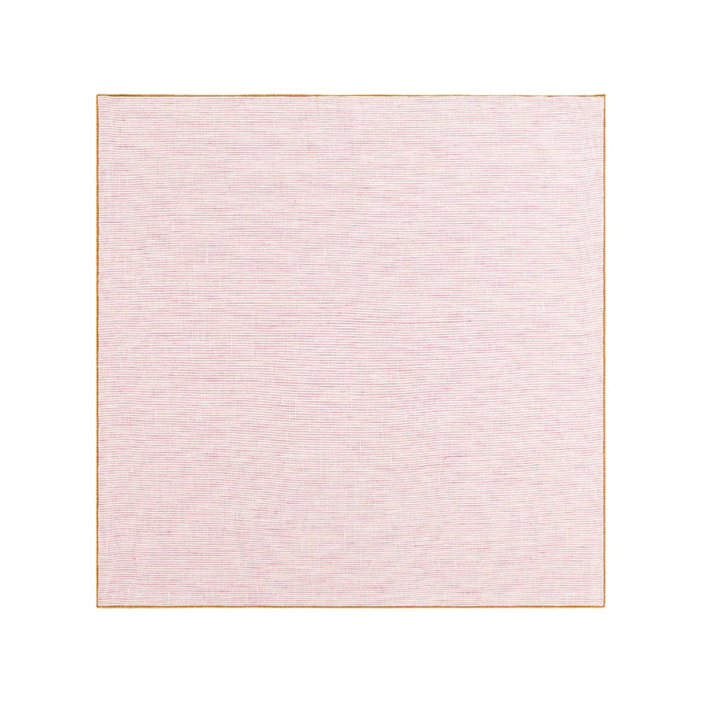 The Pink & White Stripes Linen Napkins (Set of 2)