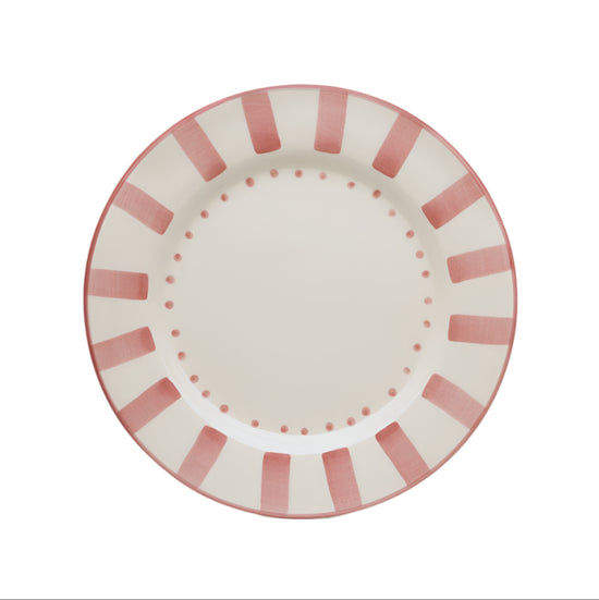 Circus Dinner Plate Pink