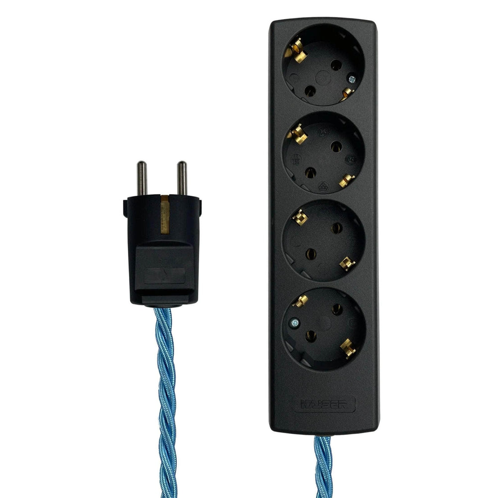 Forget Me Not & Black Extension Lead EU