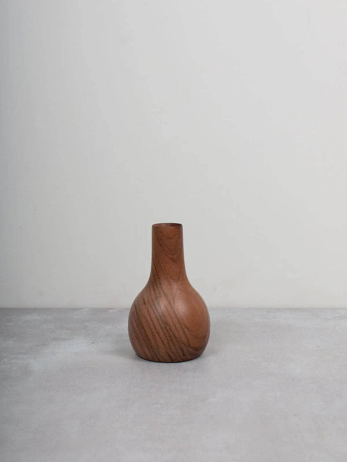 Walnut Wood Mini Vase - Nina