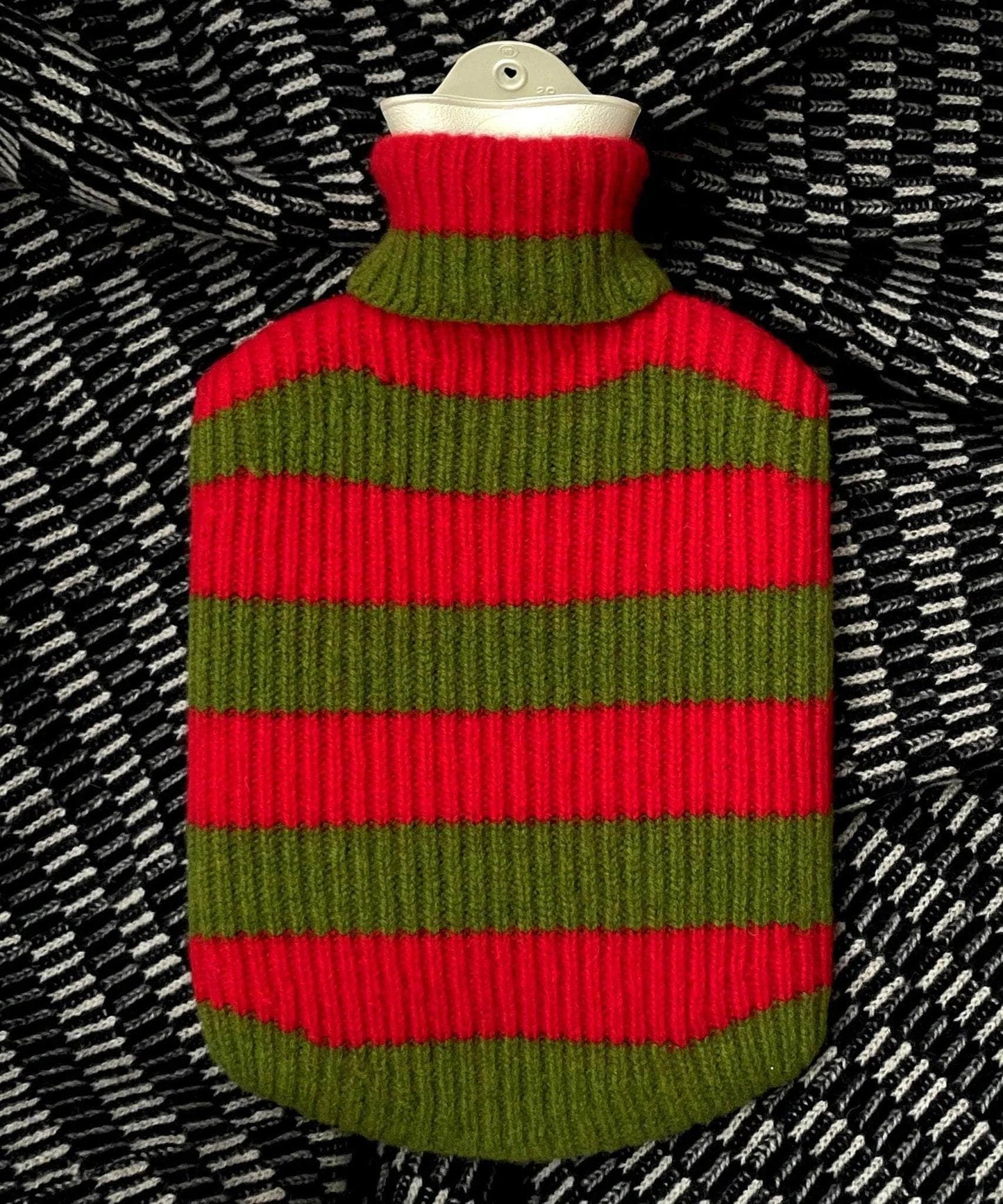 WATERMELON PUNCH - Felted Lambswool Hot Water Bottle