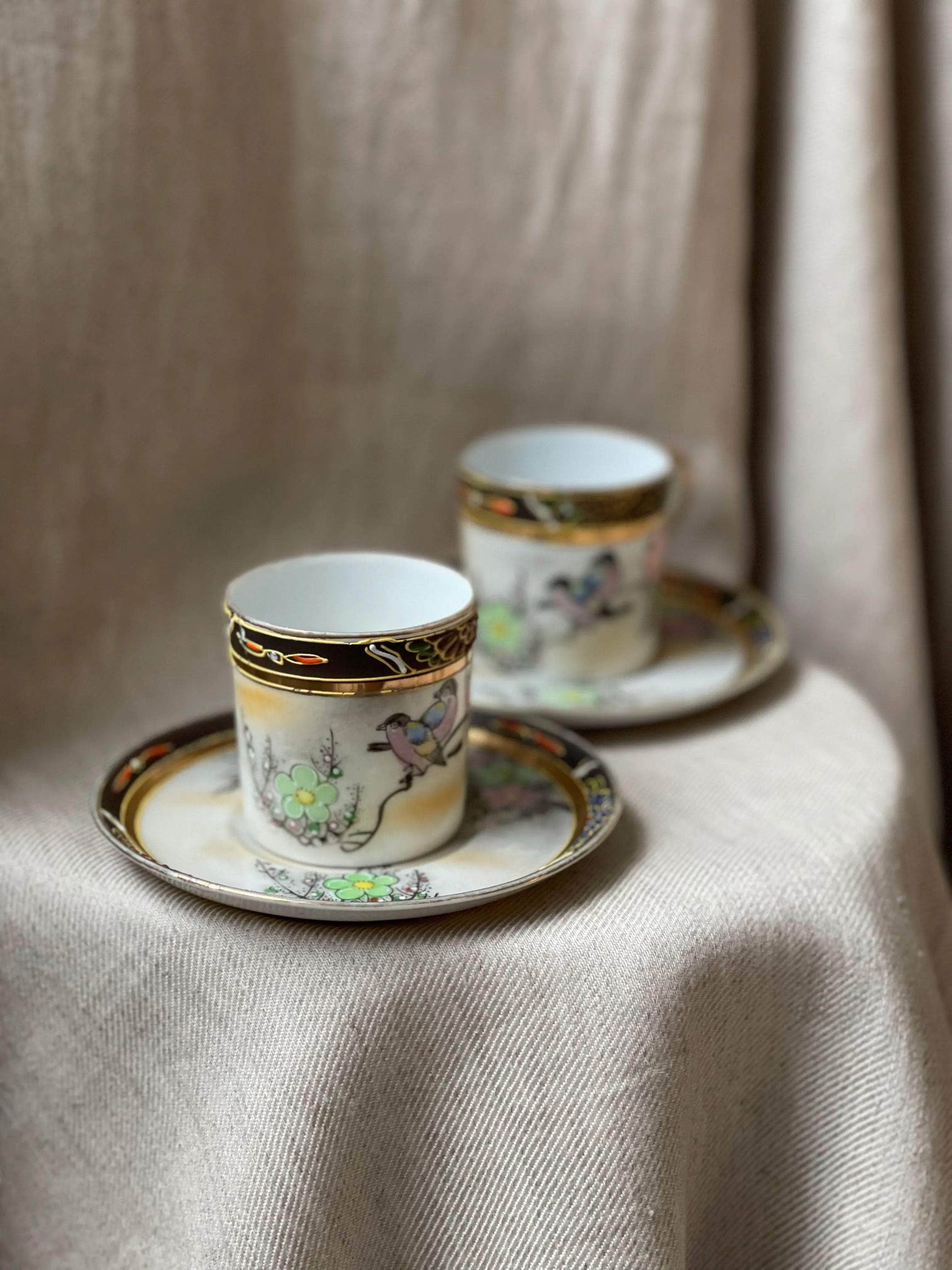 A Pair of Japanese Espresso Cups