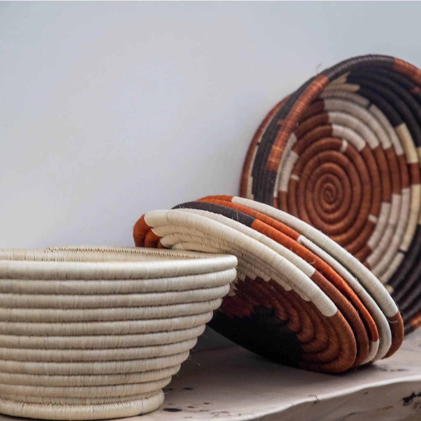 Pure Fique Handwoven Basket Bowl