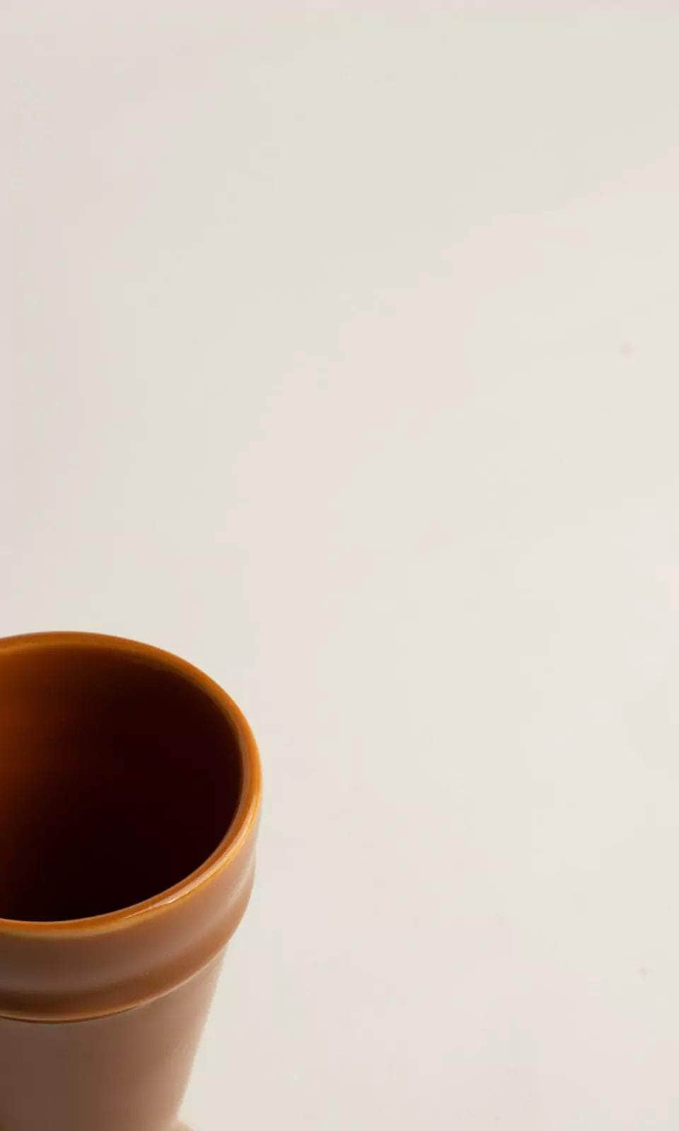 Nouveau Mazagran Coffee Cup Caramel