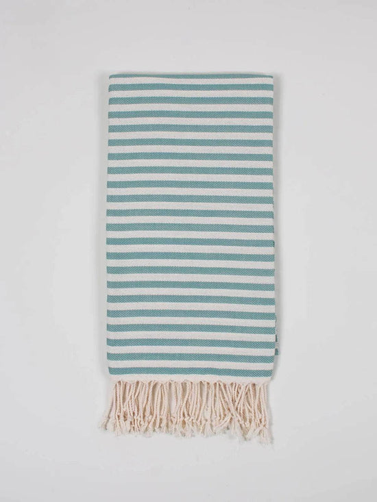 Sorrento Hammam Towel - Grey Green