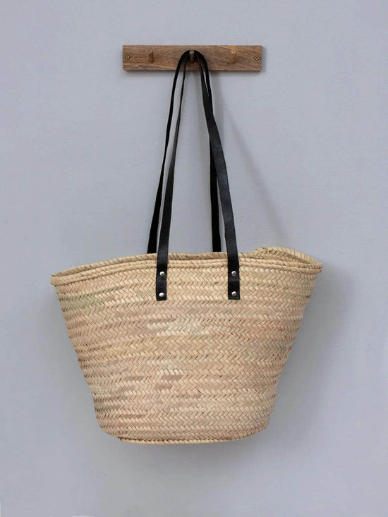 Valencia Shopper Basket - Black