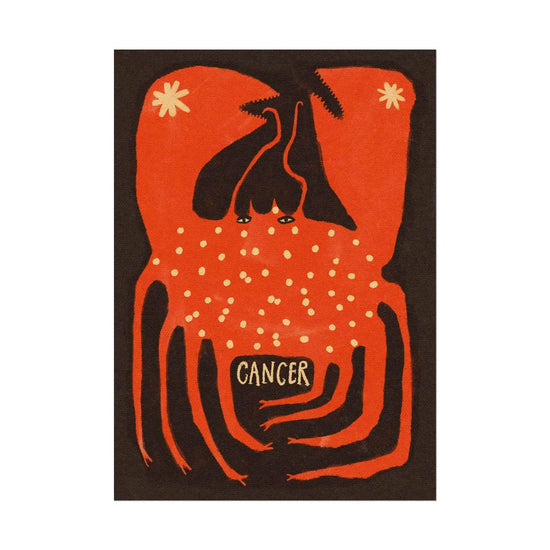 Tabby Booth Fine Art Zodiac Print • Cancer