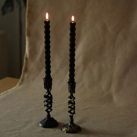 Steps Candle - Black