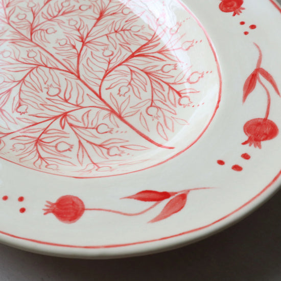 Pomegranate Platter - Red