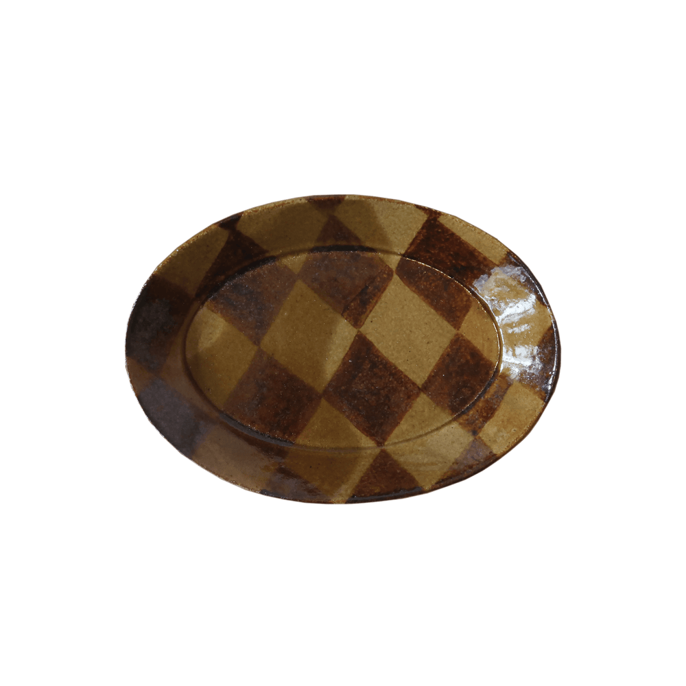 Honey Glaze Dish - Short Oval