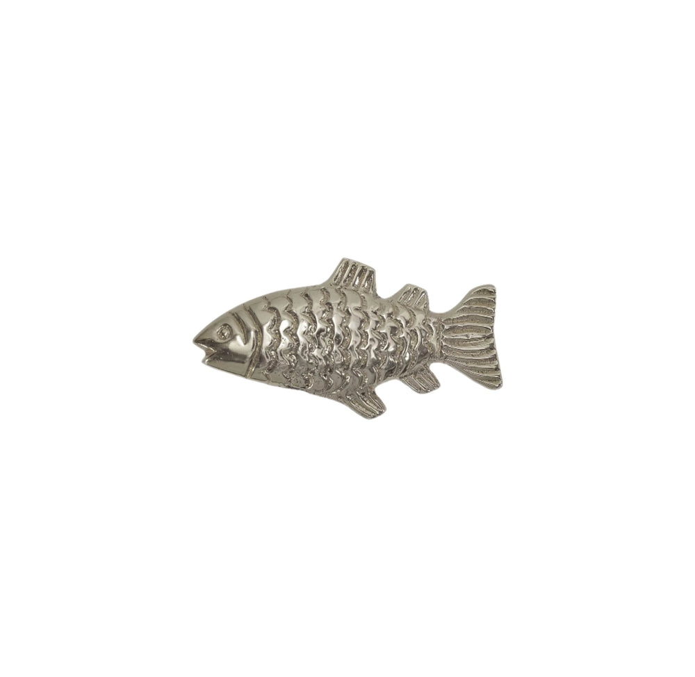 Poisson Knob Silver