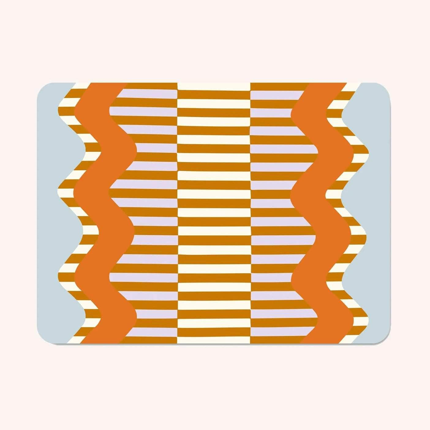 Wiggle & Stripe Placemats (Set of 6)