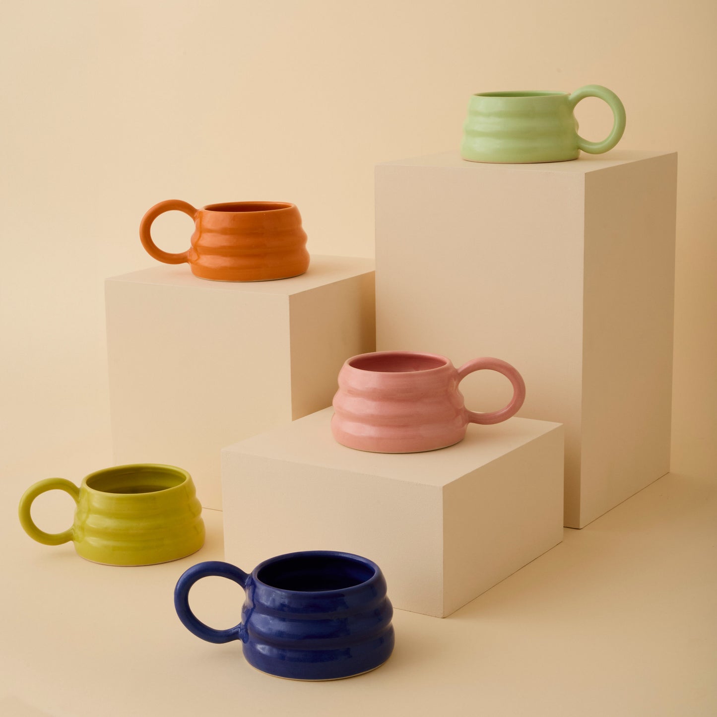 Ripple Mug - Pink