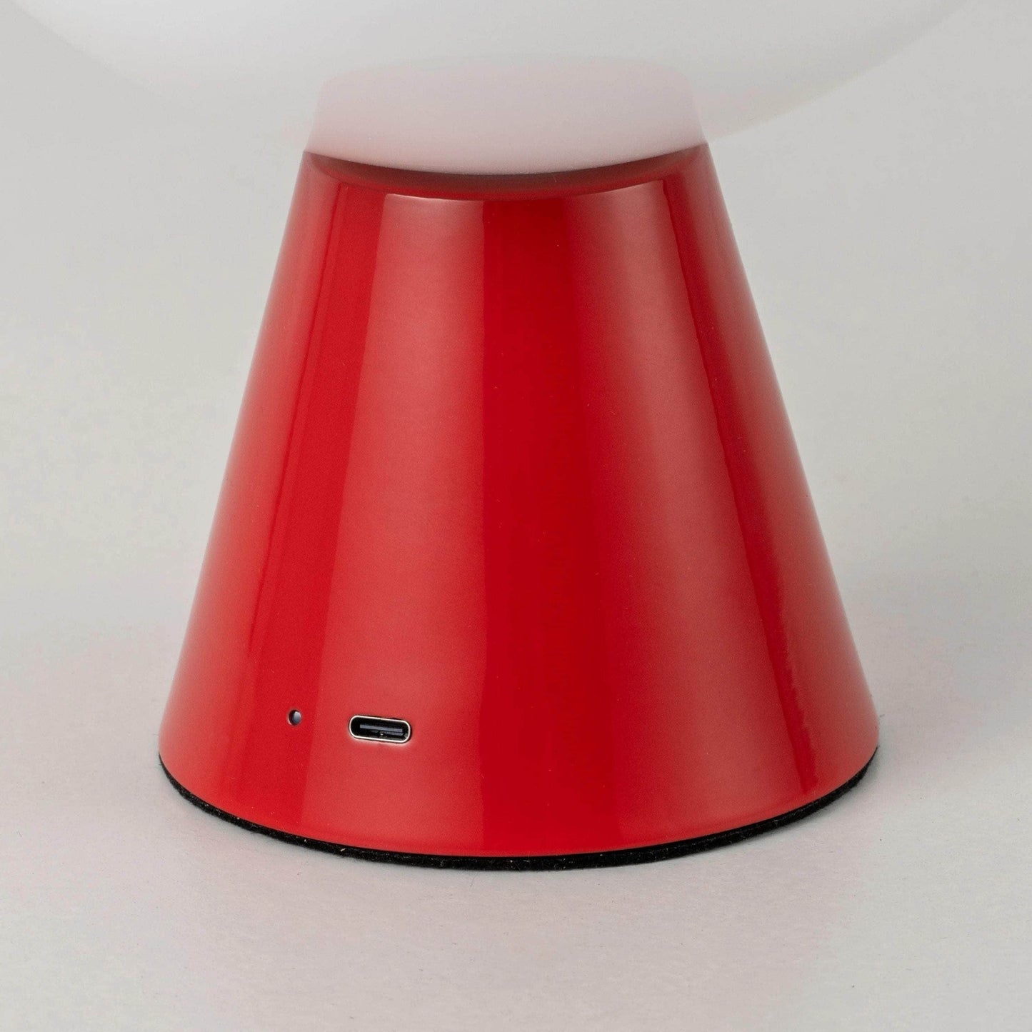 Jam Red Dome Cordless Table Lamp