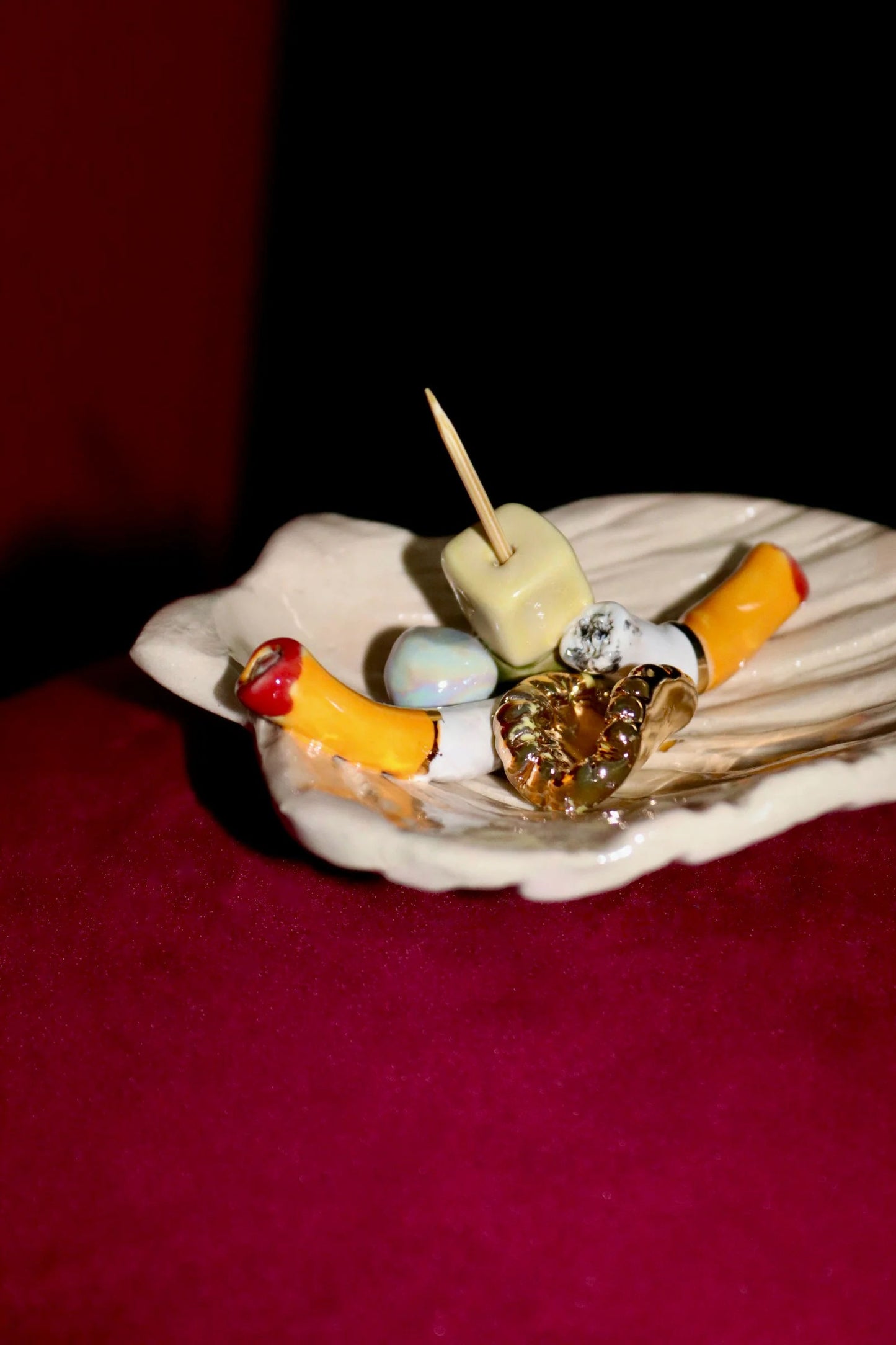 Dinner Party Shell Ashtray