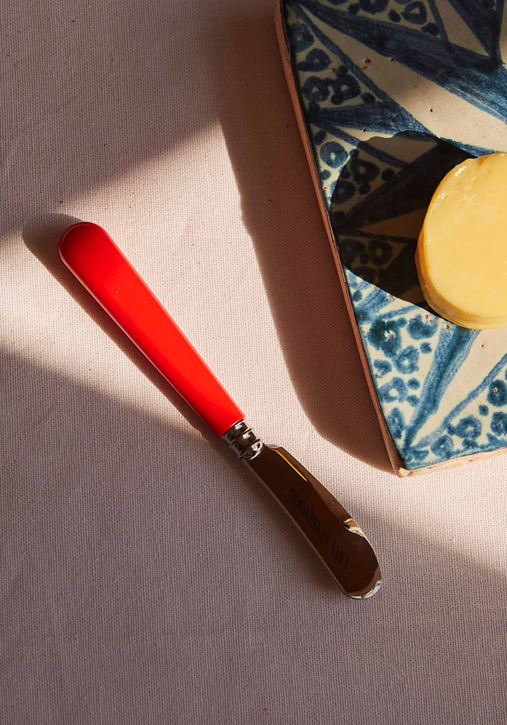 Classic Red Butter Knife