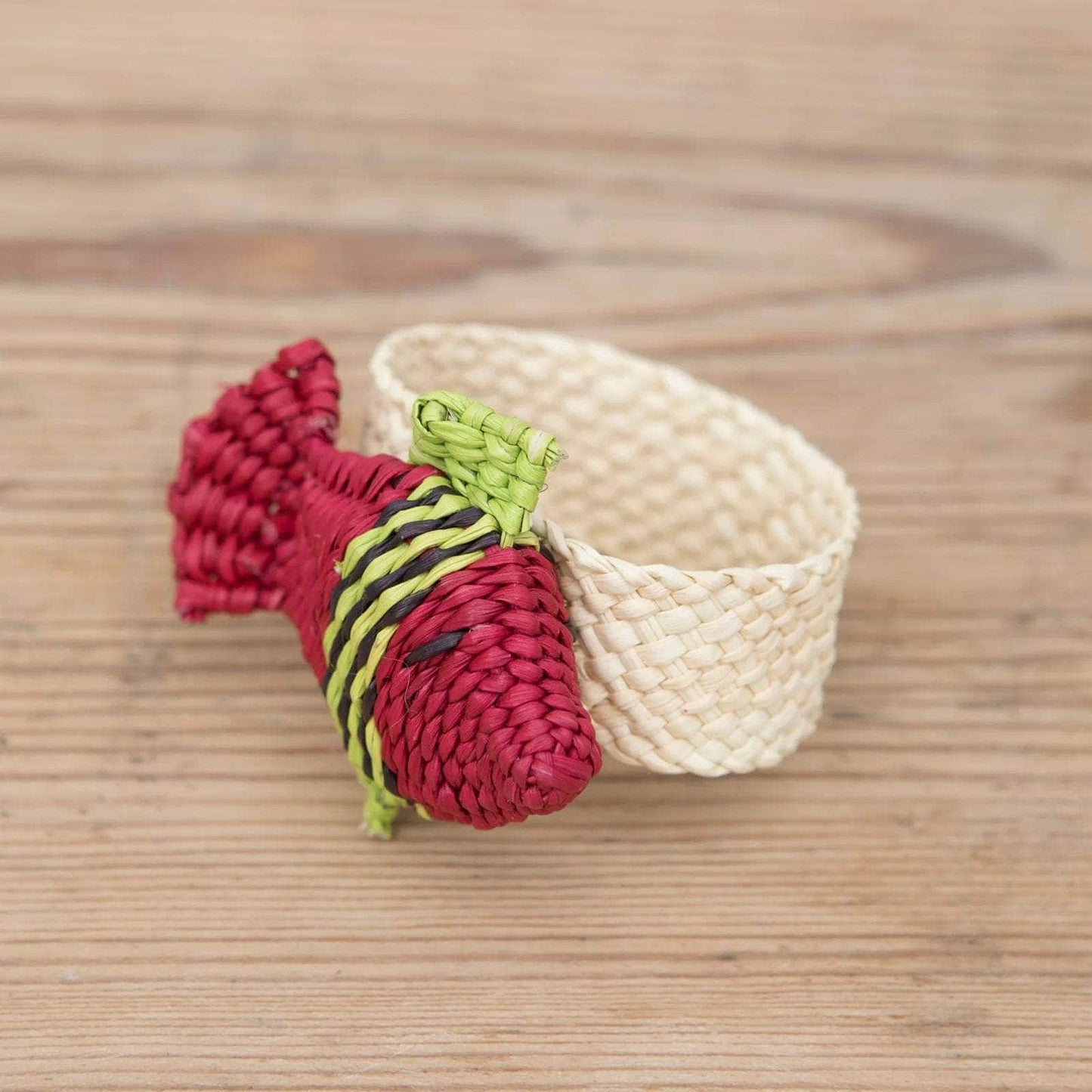 Fish Napkin Ring- Red