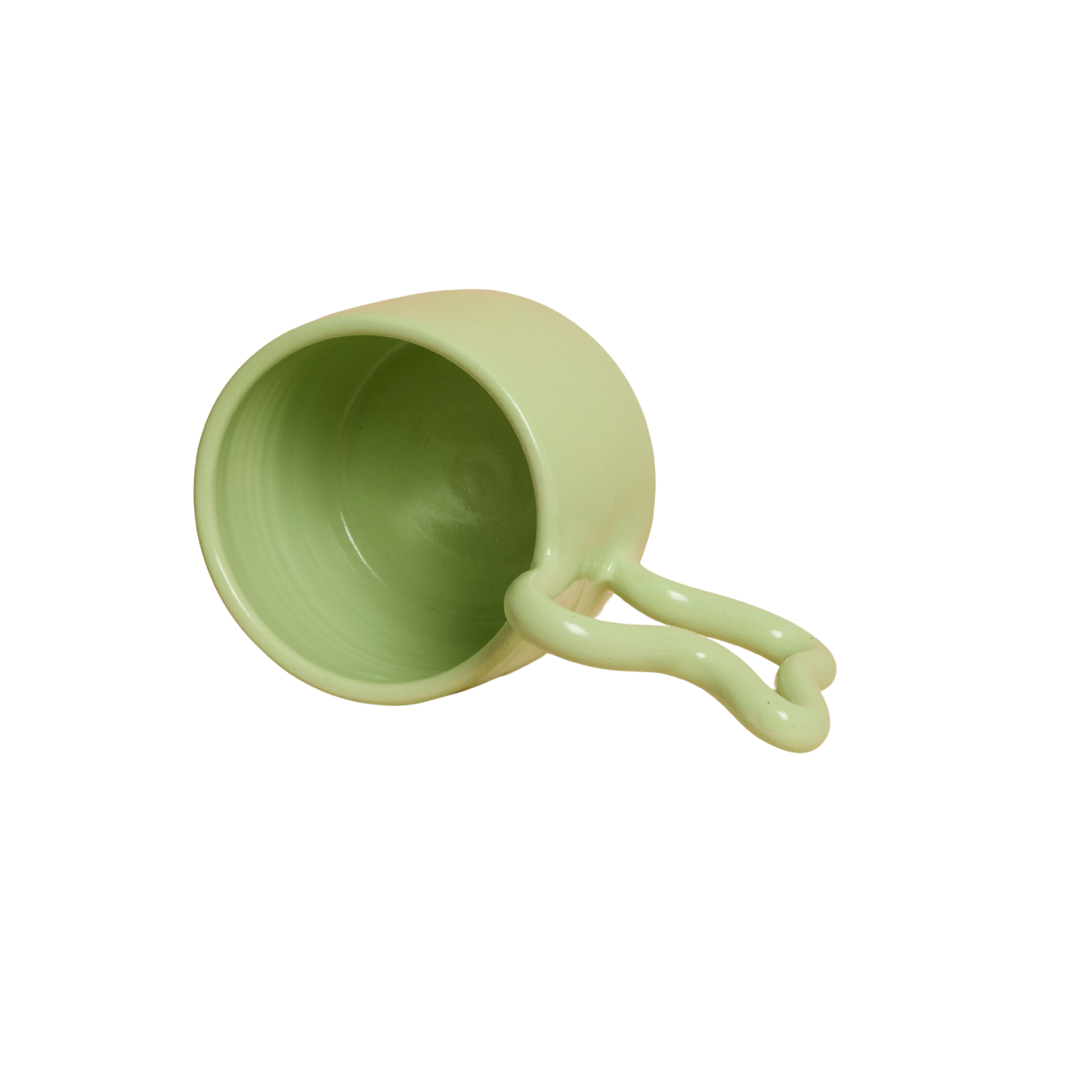 Wiggle Mug - Mint Green