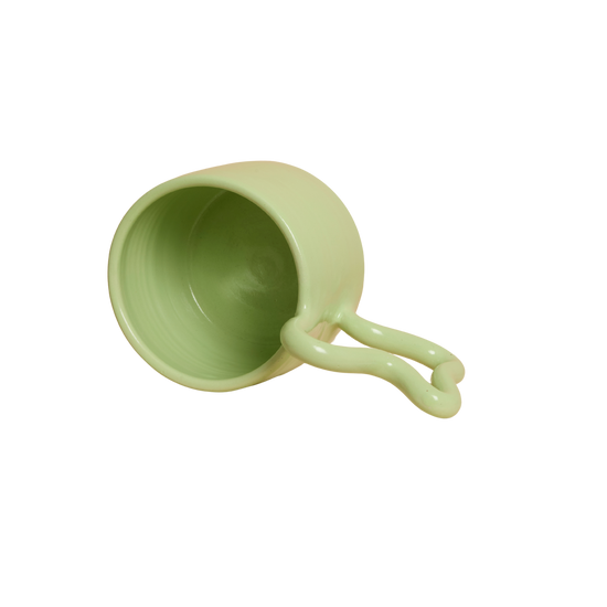 Wiggle Mug - Mint Green