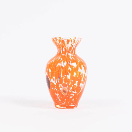 Orange Bud Vases