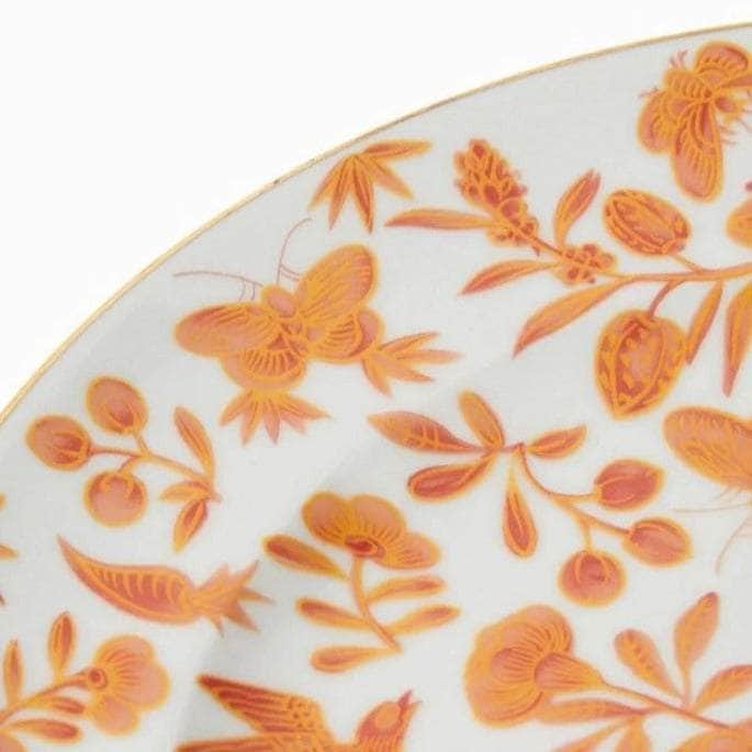Sacred Bird and Butterfly Dinner Plates | Set of 4