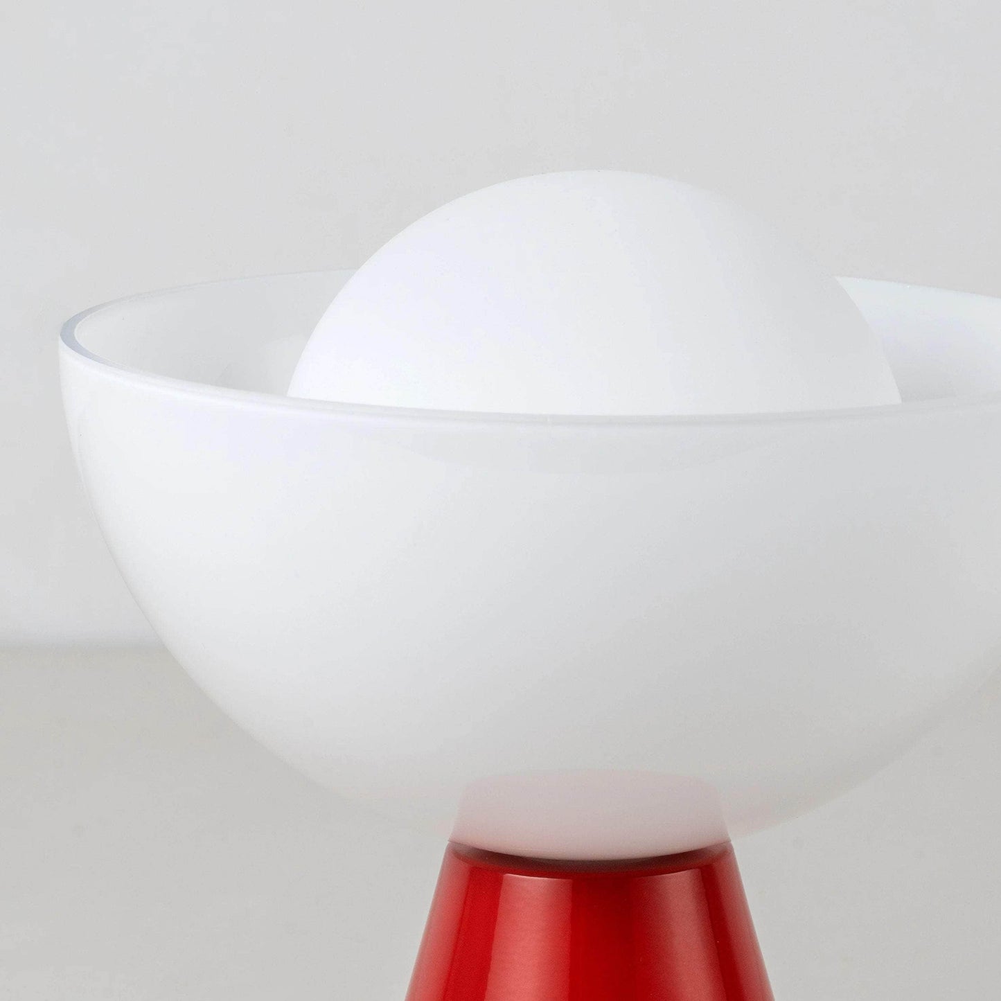 Jam Red Dome Cordless Table Lamp