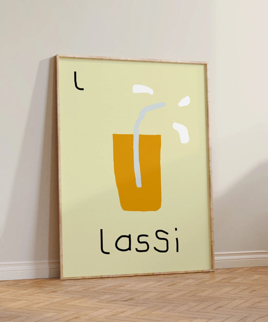 L for Lassi Print