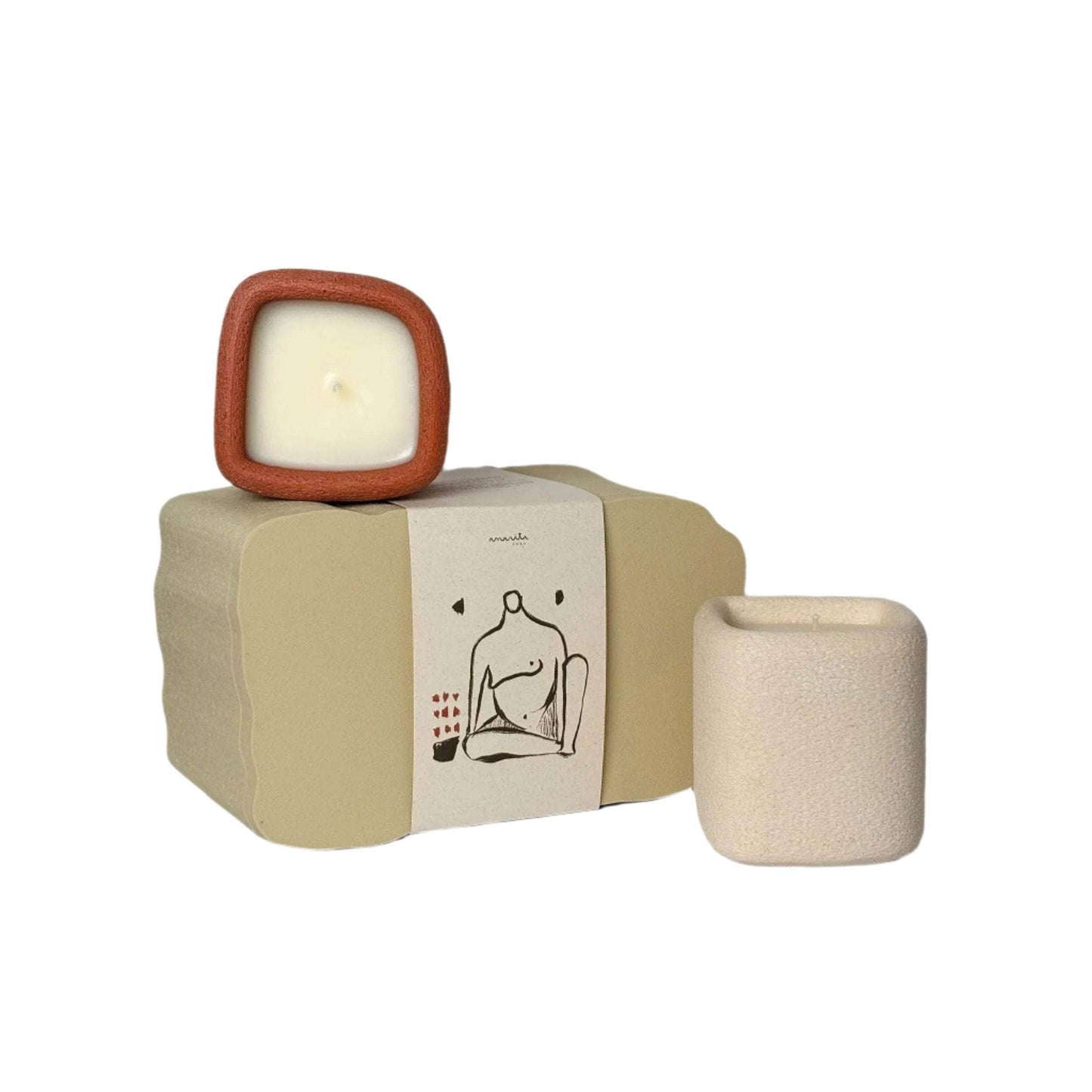 Naso Series | Inner Element Candle Duo + Storage Box