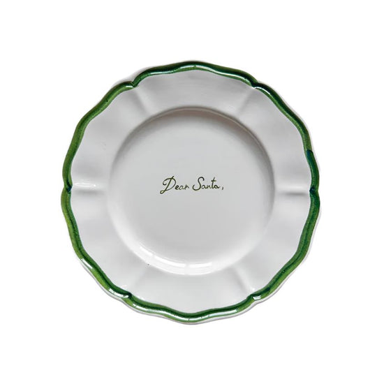 Dear Santa Small Classic Plate