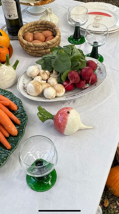 Ceramic Radish Candle Holder