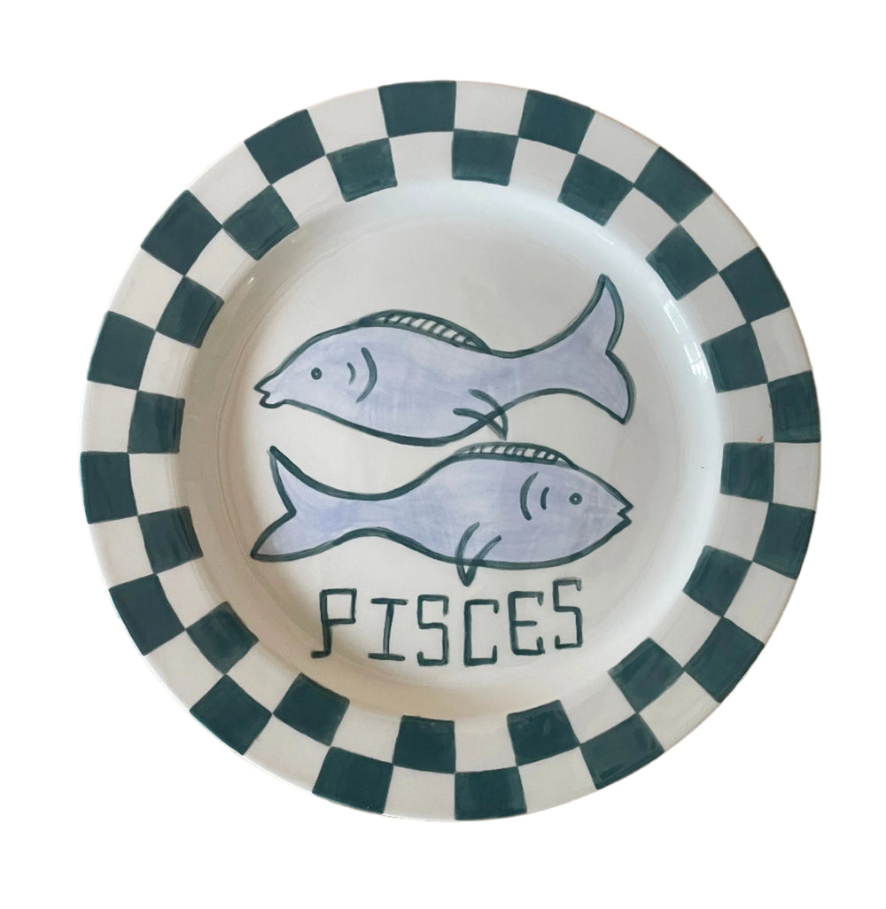 Zodiac Plate - Pisces