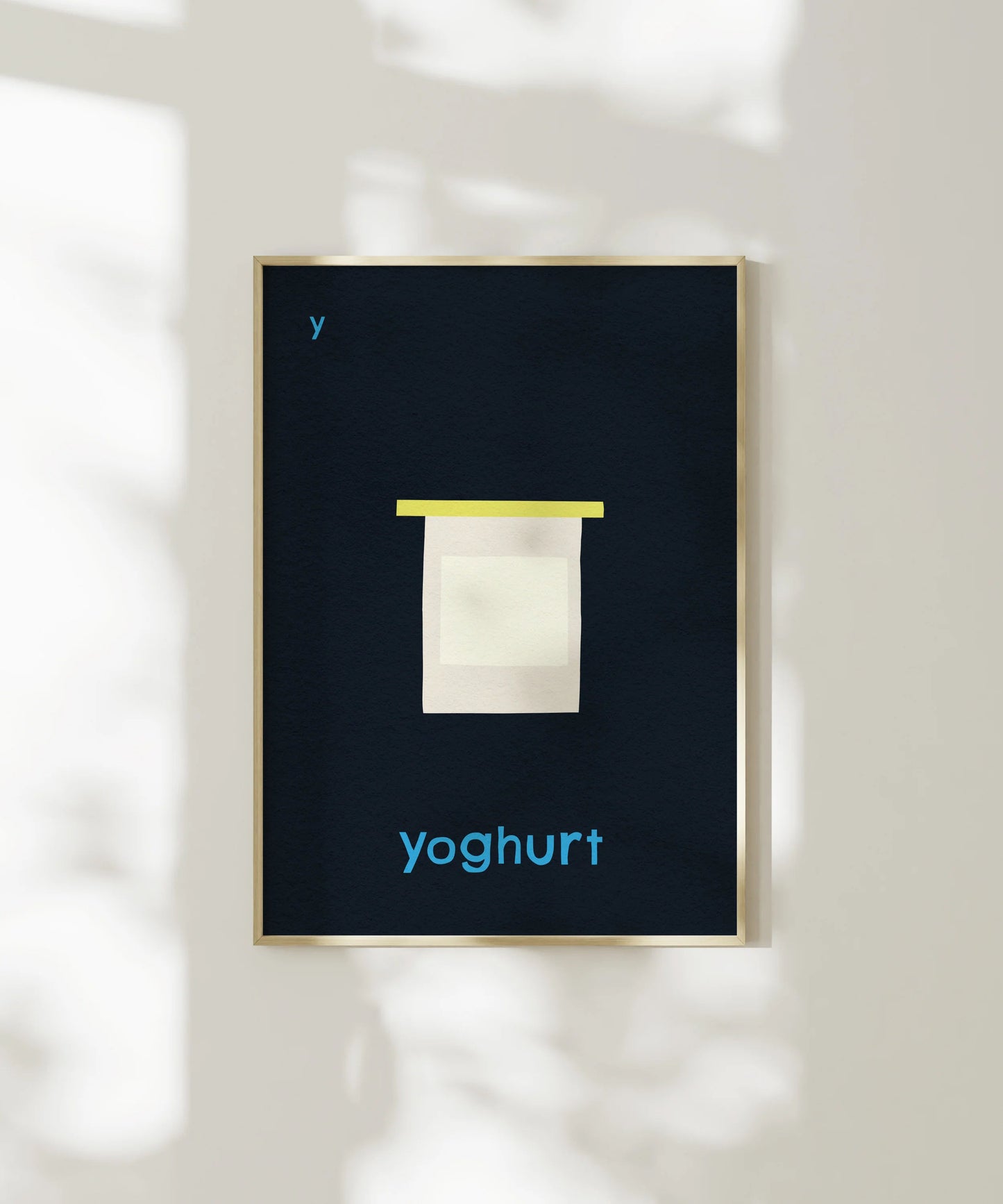 Y for Yoghurt Print