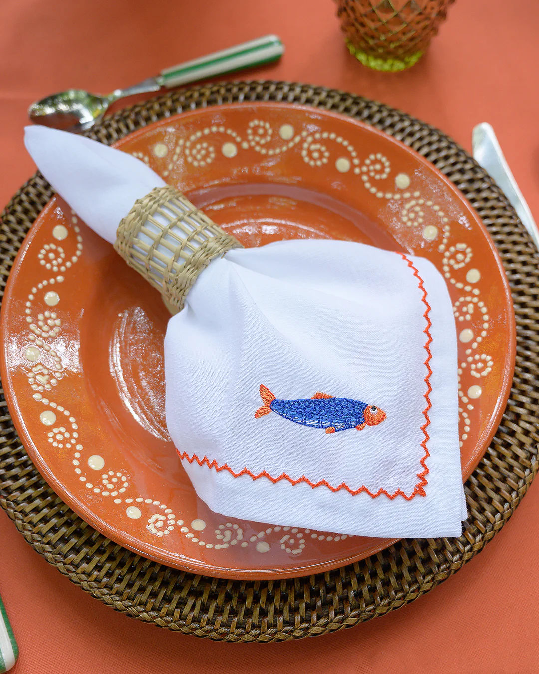 Sardinha Santos Populares Napkin (Pack of 2)