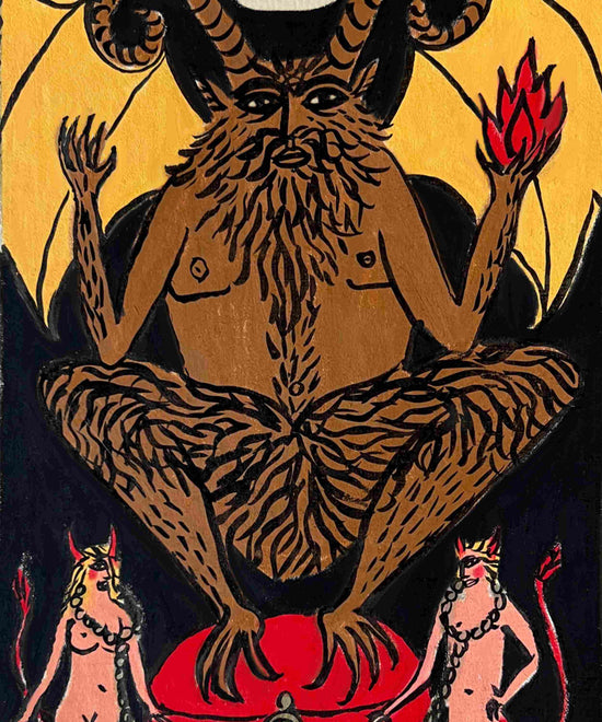 Tabby Booth • The Devil • Tarot Card Print