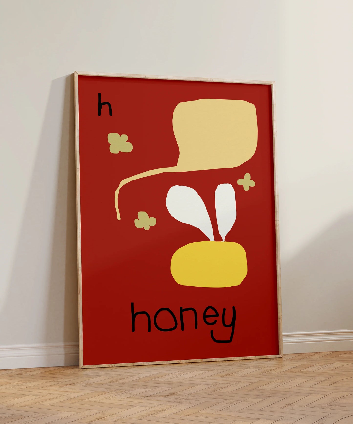 H for Honey Print