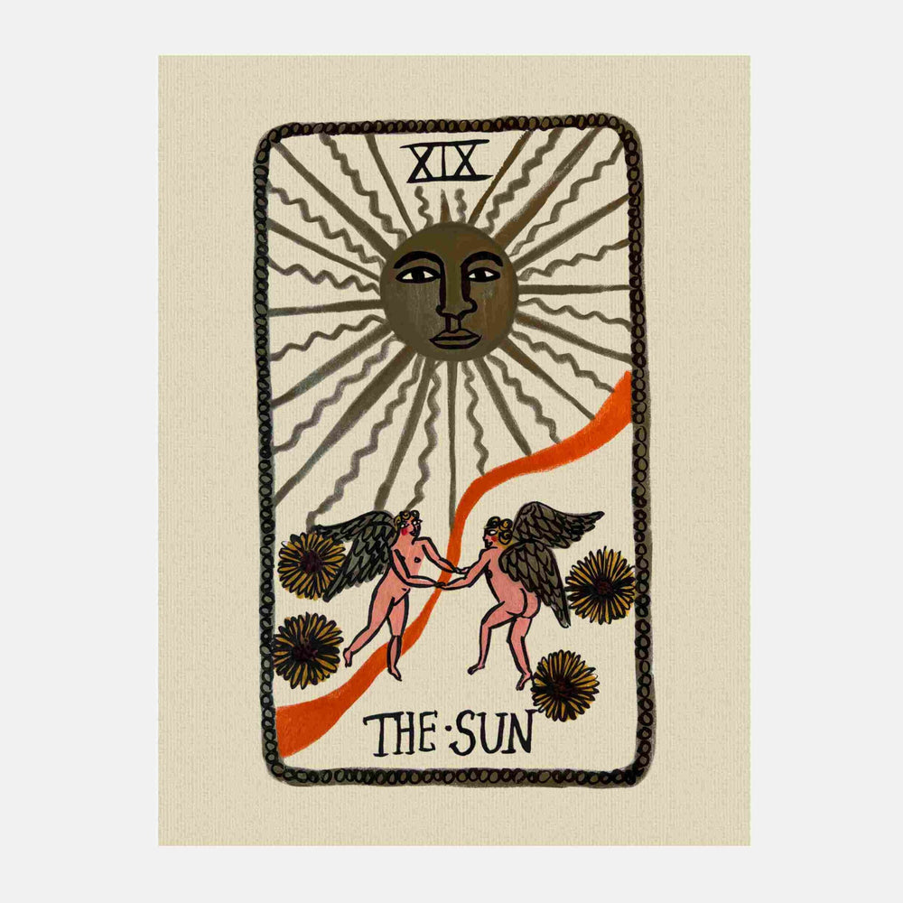 Tabby Booth • The Sun • Tarot Card Print