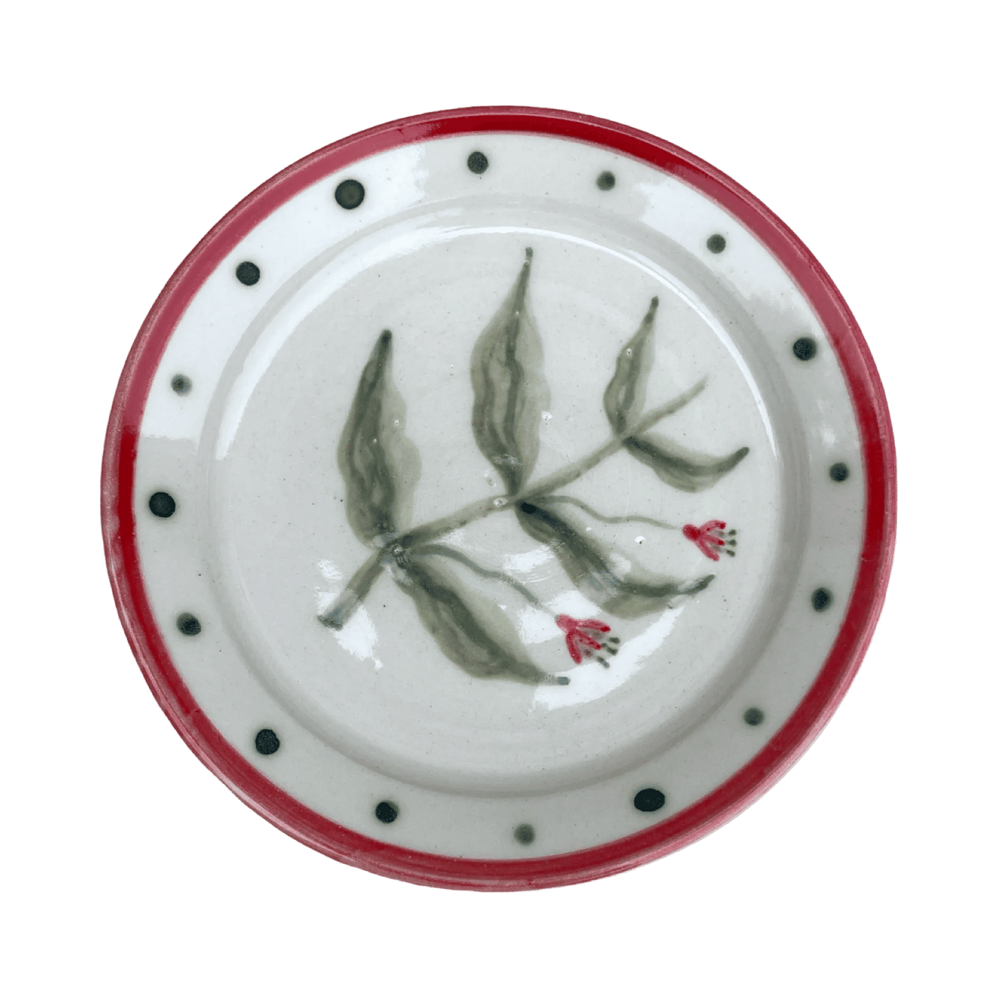 Fuchsia Side Plate #5