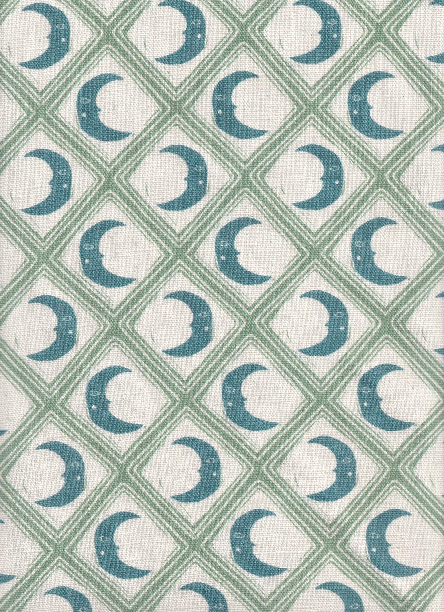 Kit Moon Fabric - Blue Moon