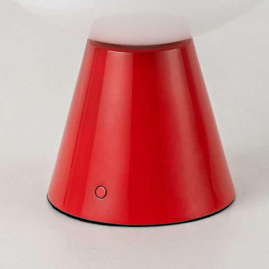 Jam Red Dome Cordless Table Lamp