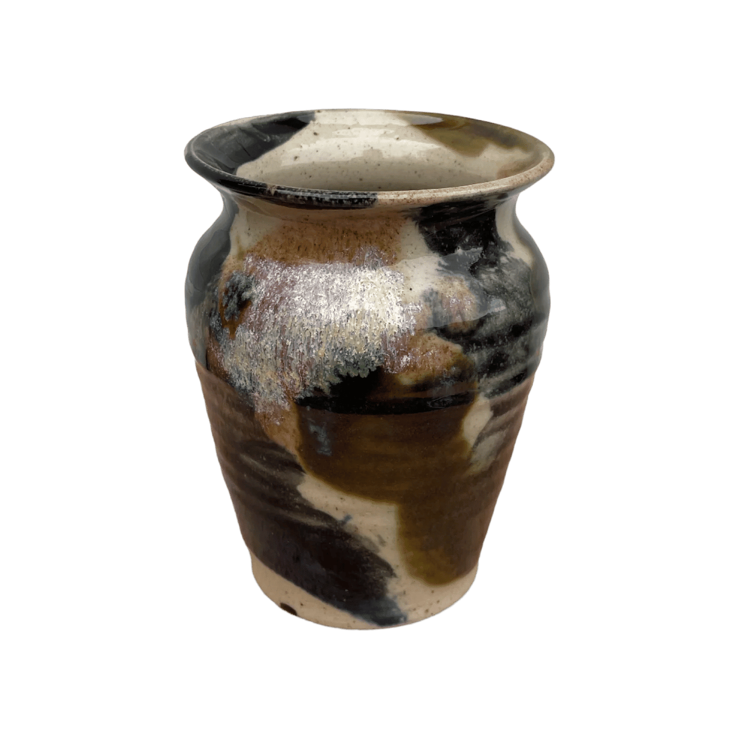 Mixed Glaze Pot #18