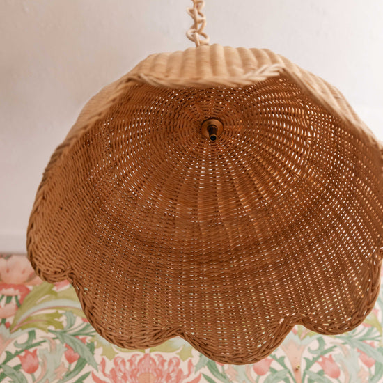 Etta Scalloped Pendant Shade