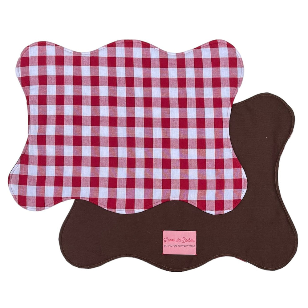 Mon Chou Placemat Red