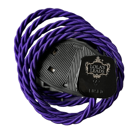 Fabric Extension Cable in Liberty Purple