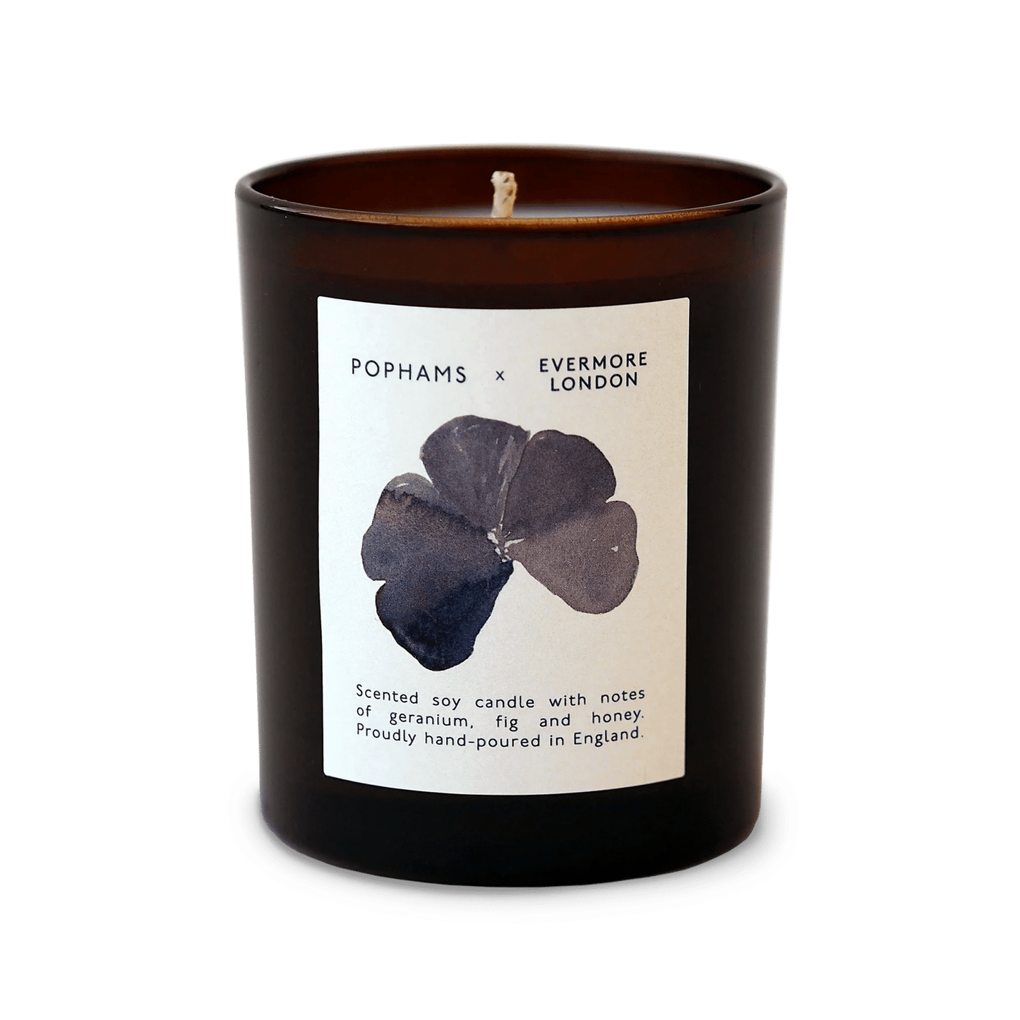 Pophams x Evermore Geranium candle