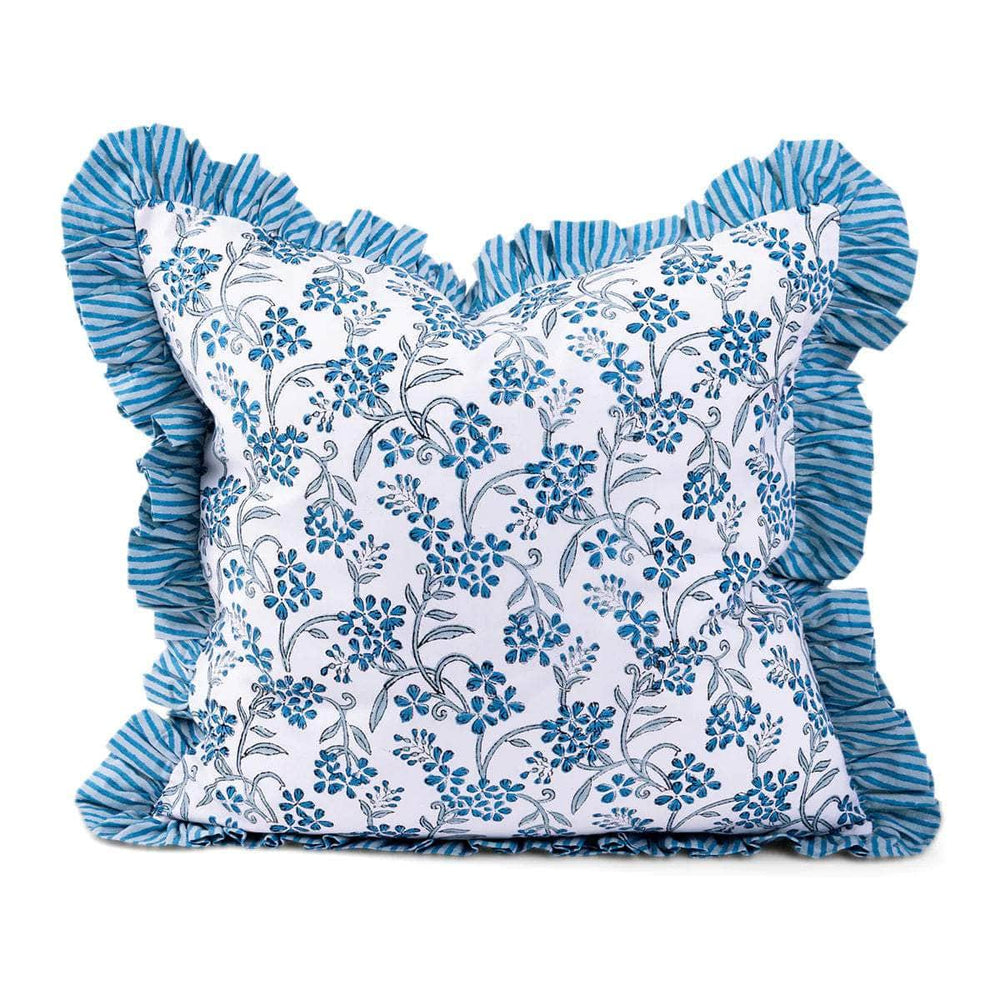 Ruffle Throw Pillow - Sanibel